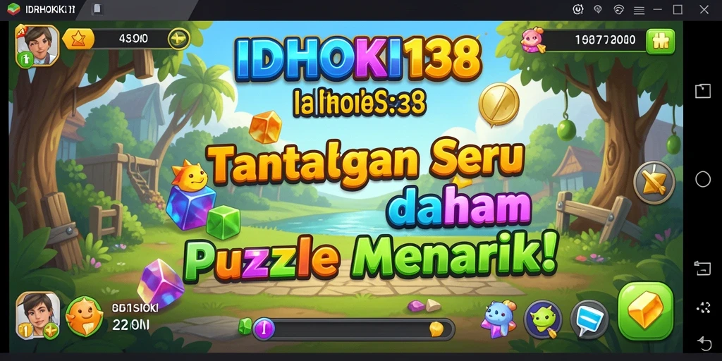 Tampilan gameplay yang menantang dan menarik dari IDRHOKI138.