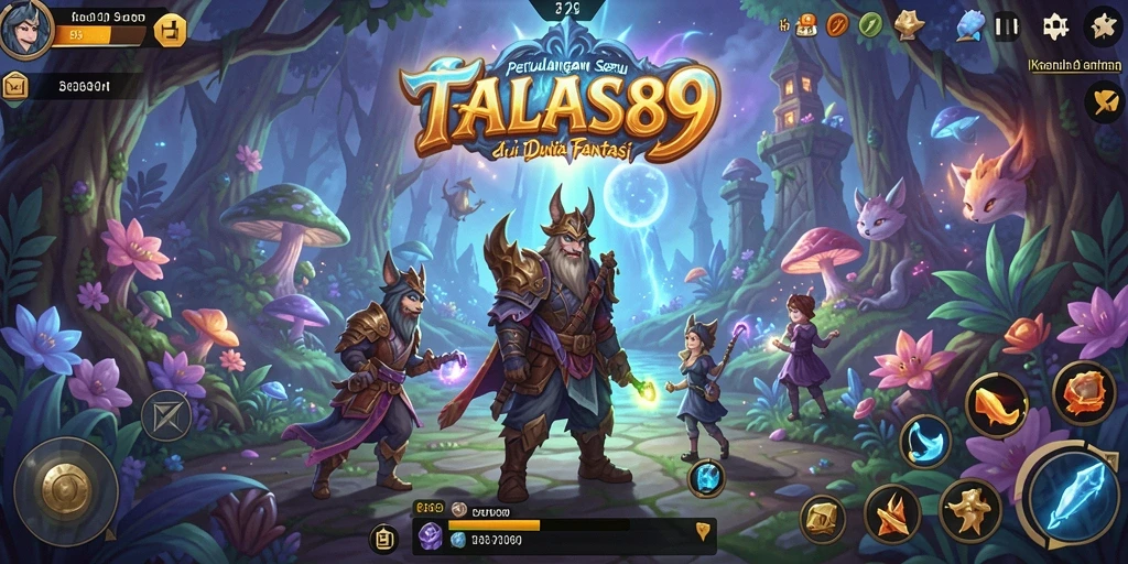 Tampilan gameplay TALAS89 yang memukau dan penuh petualangan.